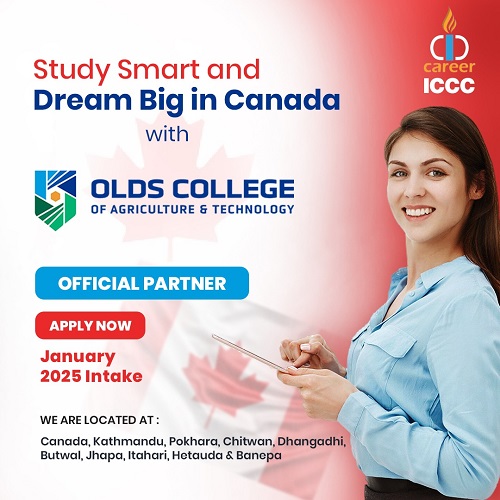 OLDS college study in Canada from Nepal