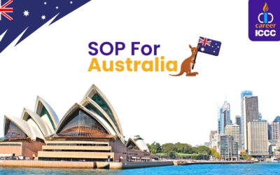 Student writing SOP for Australia student visa application